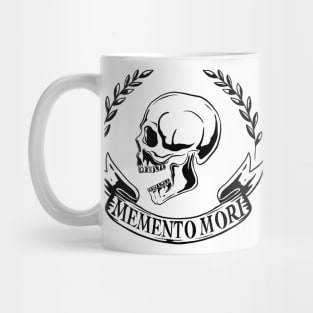 Memento Mori Stoicism Skull Mug